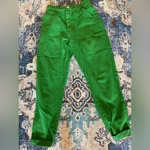 Big bud press pencil pants, green, small